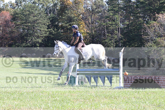 Gabby Dickerson on Jasper, Novice Horse Trials Senior B