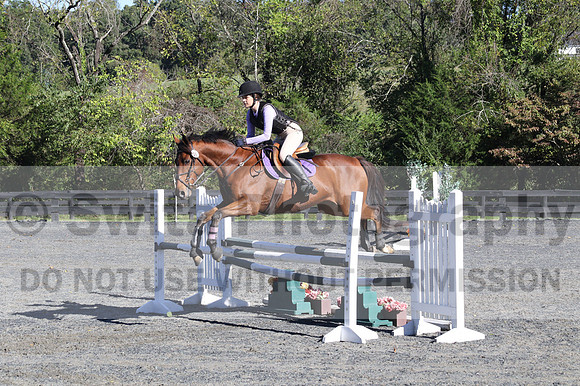 Mandolin Whitten on Thistle, Novice Horse Trials
