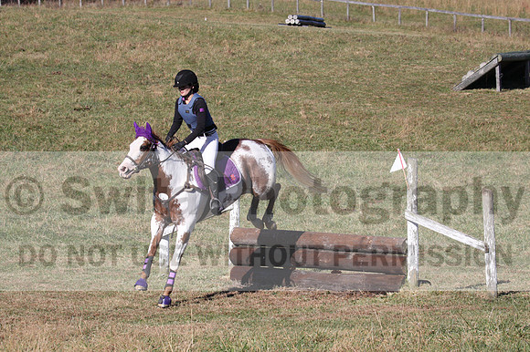 Holly Holbrook on Two Bet Chloe, Beginner Novice Horse Trials Junior A
