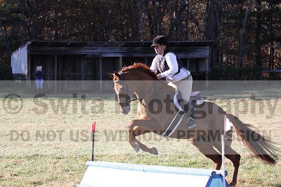 Elizabeth Brown on Adagio, Advanced Green Horse Trials Senior A