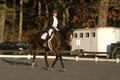 Thea Miller on Something Glamorous, Dressage Only: Training Level, Test 3