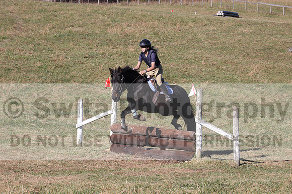Leah Childers on Priscilla, Beginner Novice Horse Trials Junior B