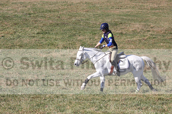 Eliza Carr Schmidt on Christmas Belle, Beginner Novice Horse Trials Junior B
