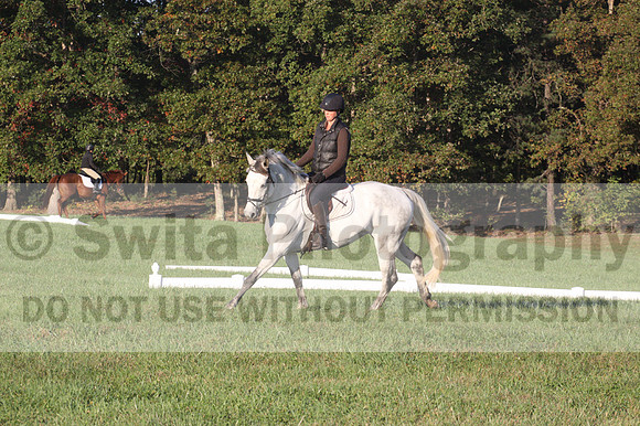 Liz Riley on Ice Storm, Training Horse Trials