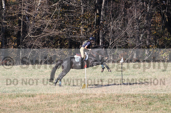 Leah Childers on Priscilla, Beginner Novice Horse Trials Junior B