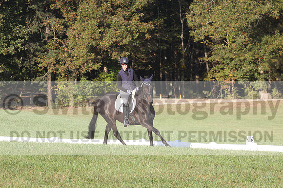 Liz Hall on Indelible, Training Horse Trials