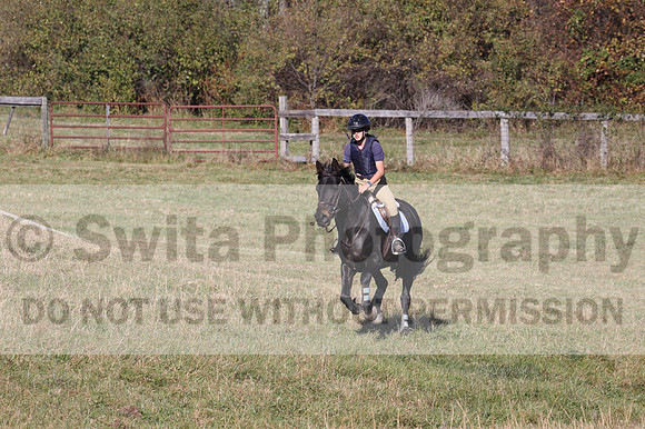 Leah Childers on Priscilla, Beginner Novice Horse Trials Junior B