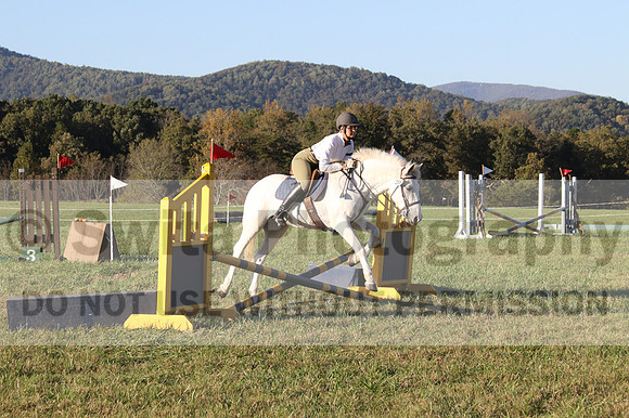 Jeanne Jeffer on Snowball's Chance, Green Horse Trials
