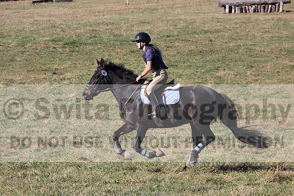 Leah Childers on Priscilla, Beginner Novice Horse Trials Junior B
