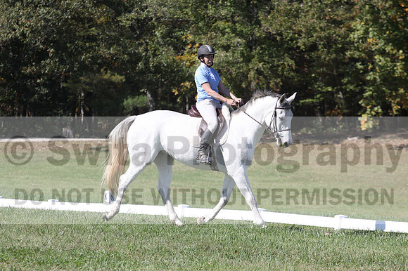 Louise Carelsen on Penny, Beginner Novice Horse Trials Senior B