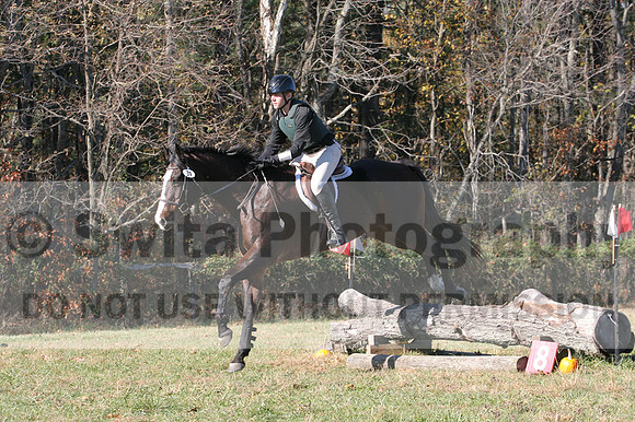 Kenneth Belongia on Forty Montana Scout, Beginner Novice Horse Trials Junior A