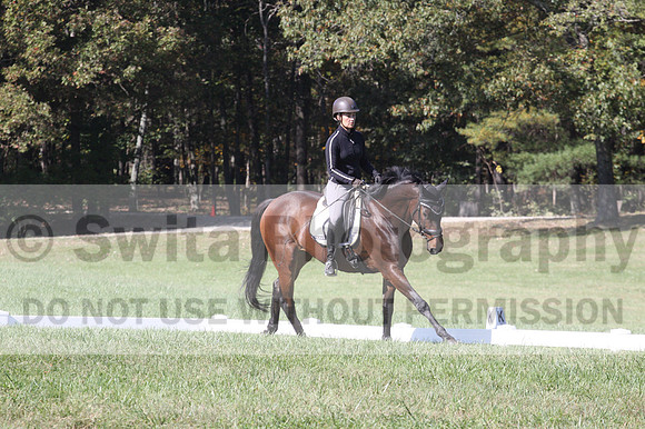 Brooke Bayley on Unbroken, Beginner Novice Horse Trials Senior A