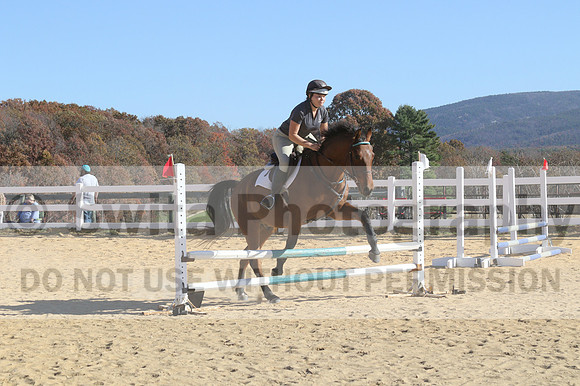 Tori Nuckols on Baron, Advanced Green Combined Test
