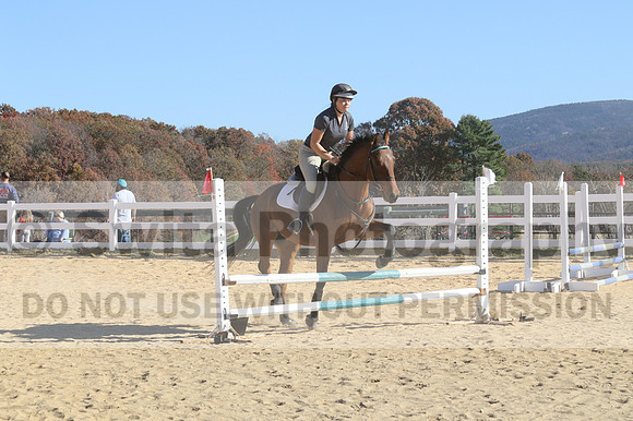Tori Nuckols on Baron, Advanced Green Combined Test
