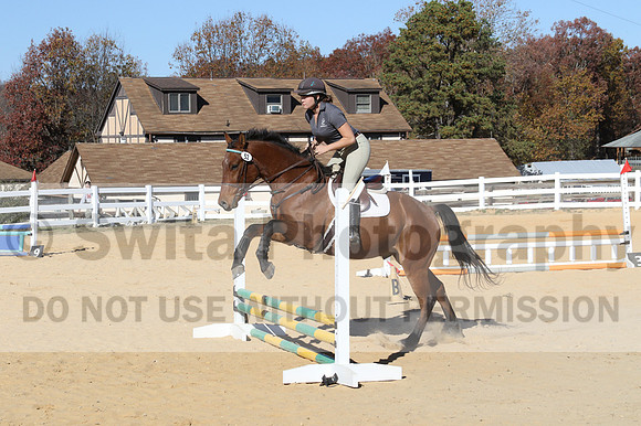 Tori Nuckols on Baron, Advanced Green Combined Test