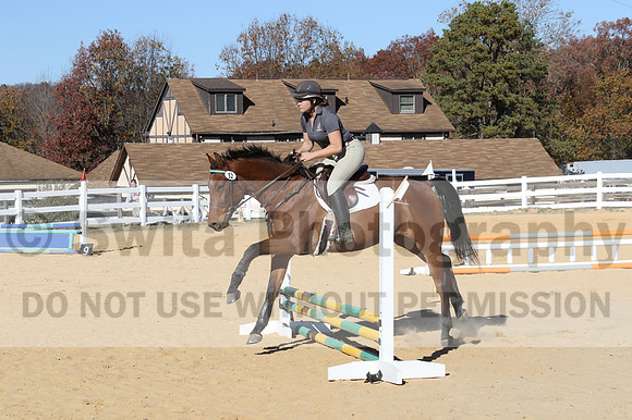 Tori Nuckols on Baron, Advanced Green Combined Test