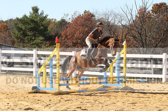 Tori Nuckols on Baron, Advanced Green Combined Test