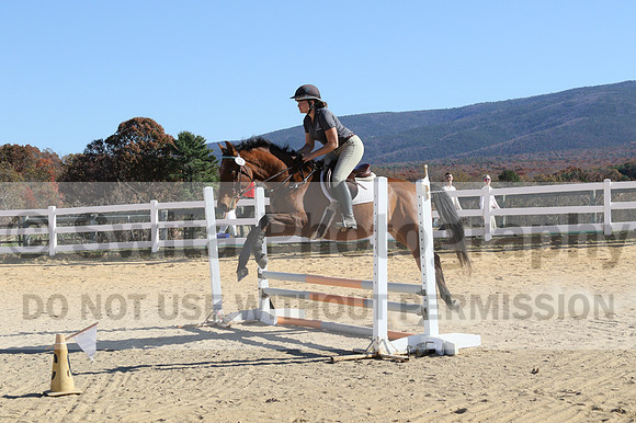 Tori Nuckols on Baron, Advanced Green Combined Test
