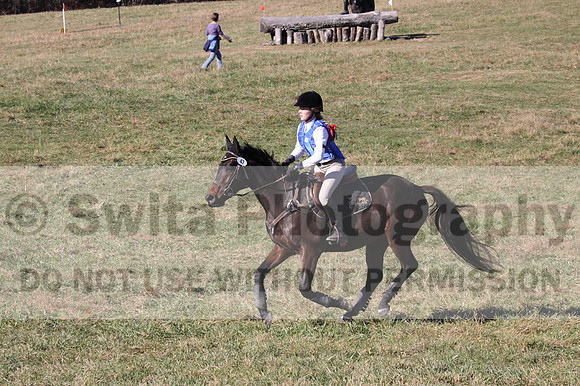 Sydney Whetstone on Covergirl, Beginner Novice Horse Trials Junior B