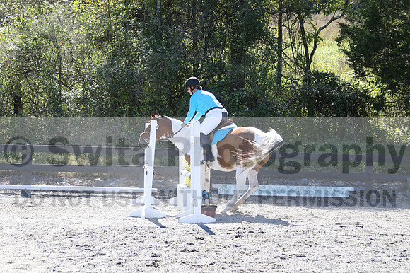 Natascha Schroll-McLaughlin on Play Girl, Beginner Novice Senior HT B