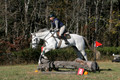 Jennifer Cobb on Snowbird, Beginner Novice Horse Trials Senior A