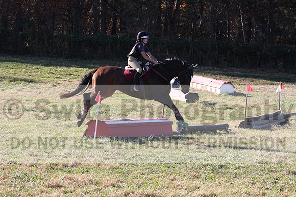 Kate Childers on Swift Justice, Advanced Green Horse Trials Junior A