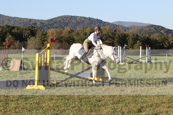 Jeanne Jeffer on Snowball's Chance, Green Horse Trials