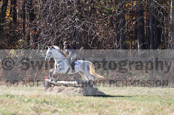Tori Nuckols on Grey Dragon, Beginner Novice Horse Trials Senior A
