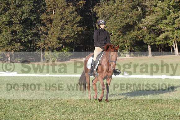 Jenny Rosner on Abbey Moon, Training Horse Trials