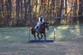 Caroline Morel on Lizzie, Green Horse Trials Junior
