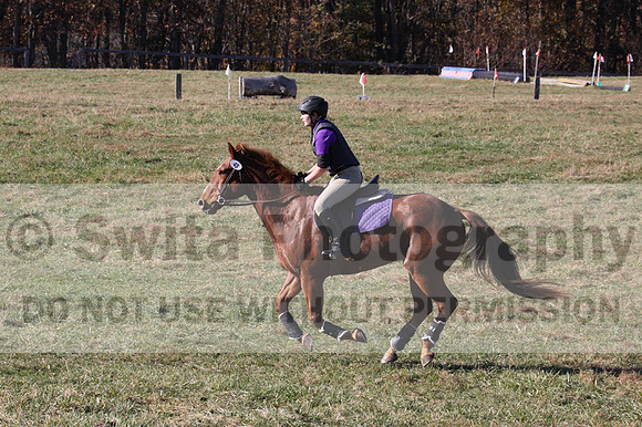 Riley McNaron on Ben Jammin', Beginner Novice Horse Trials Junior B