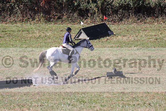Jennifer Cobb on Snowbird, Beginner Novice Horse Trials Senior A