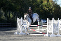 Liz Riley on Ice Storm, Novice HT