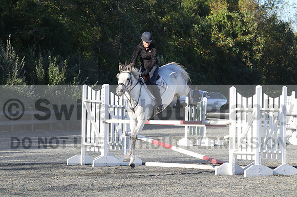 Liz Riley on Ice Storm, Novice HT