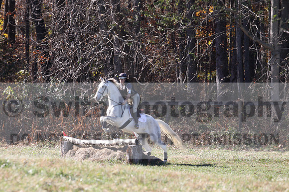 Tori Nuckols on Grey Dragon, Beginner Novice Horse Trials Senior A