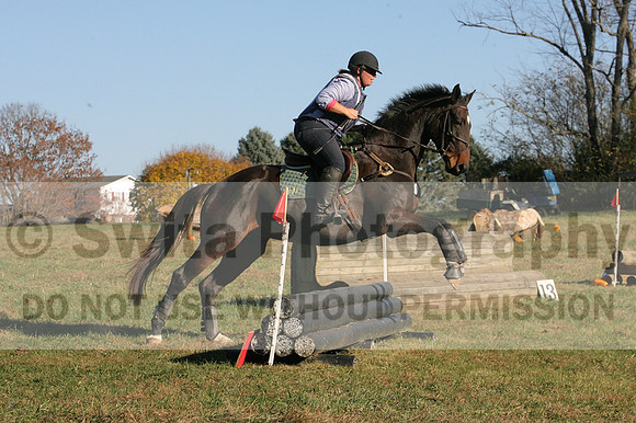 Corinne McCoy on FGF Midnight Harmony, Advanced Green Horse Trials Senior A