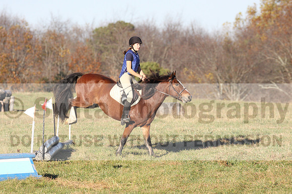 Molli Heisler on Rebel, Green Horse Trials Junior