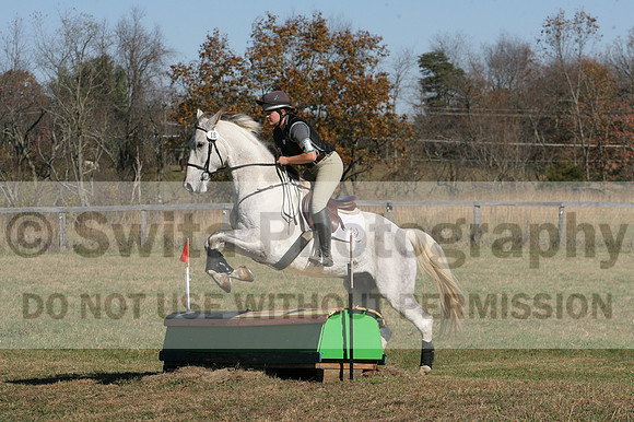 Tori Nuckols on Grey Dragon, Beginner Novice Horse Trials Senior A