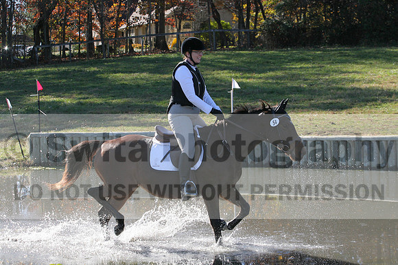 Kathleen Pimblett on Royal Grace, Advanced Green Combined Test