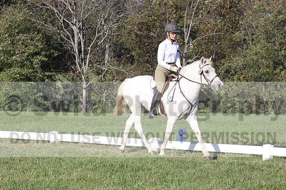 Jeanne Jeffer on Snowball's Chance, Green Horse Trials