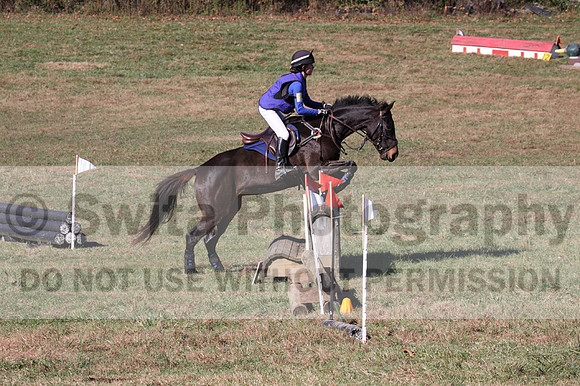 Abbey Stone on Indiana II, Novice Horse Trials Junior