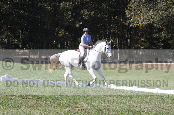 Louise Carelsen on Penny, Beginner Novice Horse Trials Senior B