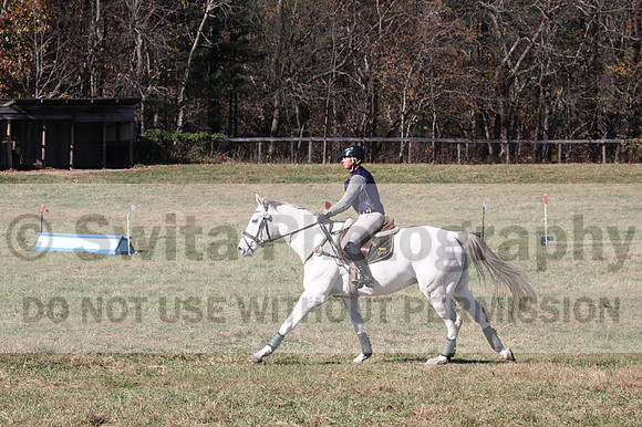 Jennifer Cobb on Snowbird, Beginner Novice Horse Trials Senior A