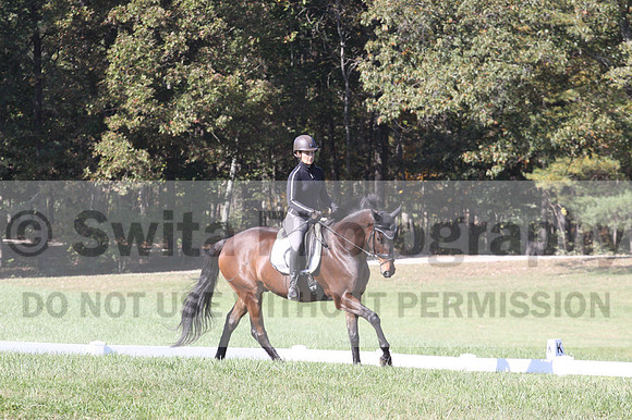 Brooke Bayley on Unbroken, Beginner Novice Horse Trials Senior A