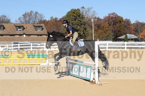 Leah Childers on Priscilla, Beginner Novice Horse Trials Junior B