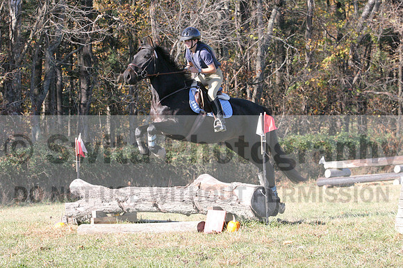 Leah Childers on Priscilla, Beginner Novice Horse Trials Junior B