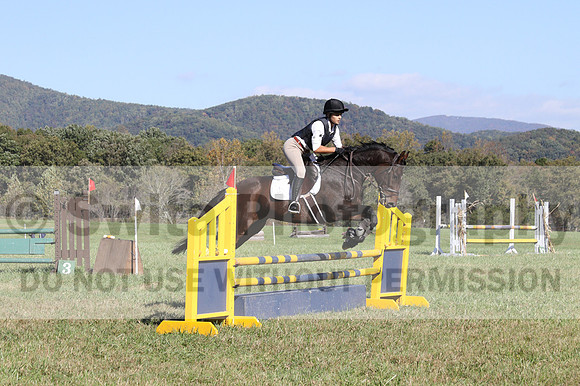Katelyn Houston on Candela, Novice Horse Trials Junior