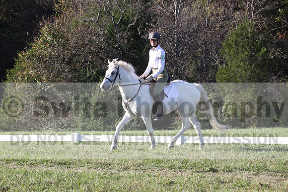 Jeanne Jeffer on Snowball's Chance, Green Horse Trials