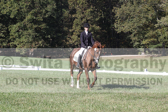 Maggie Proffitt on Wallstreet Melody, Novice Horse Trials Junior
