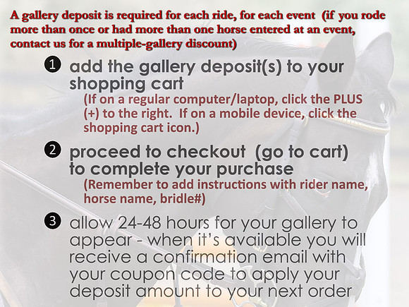 0*0*0* Gallery Deposit *0*0*0